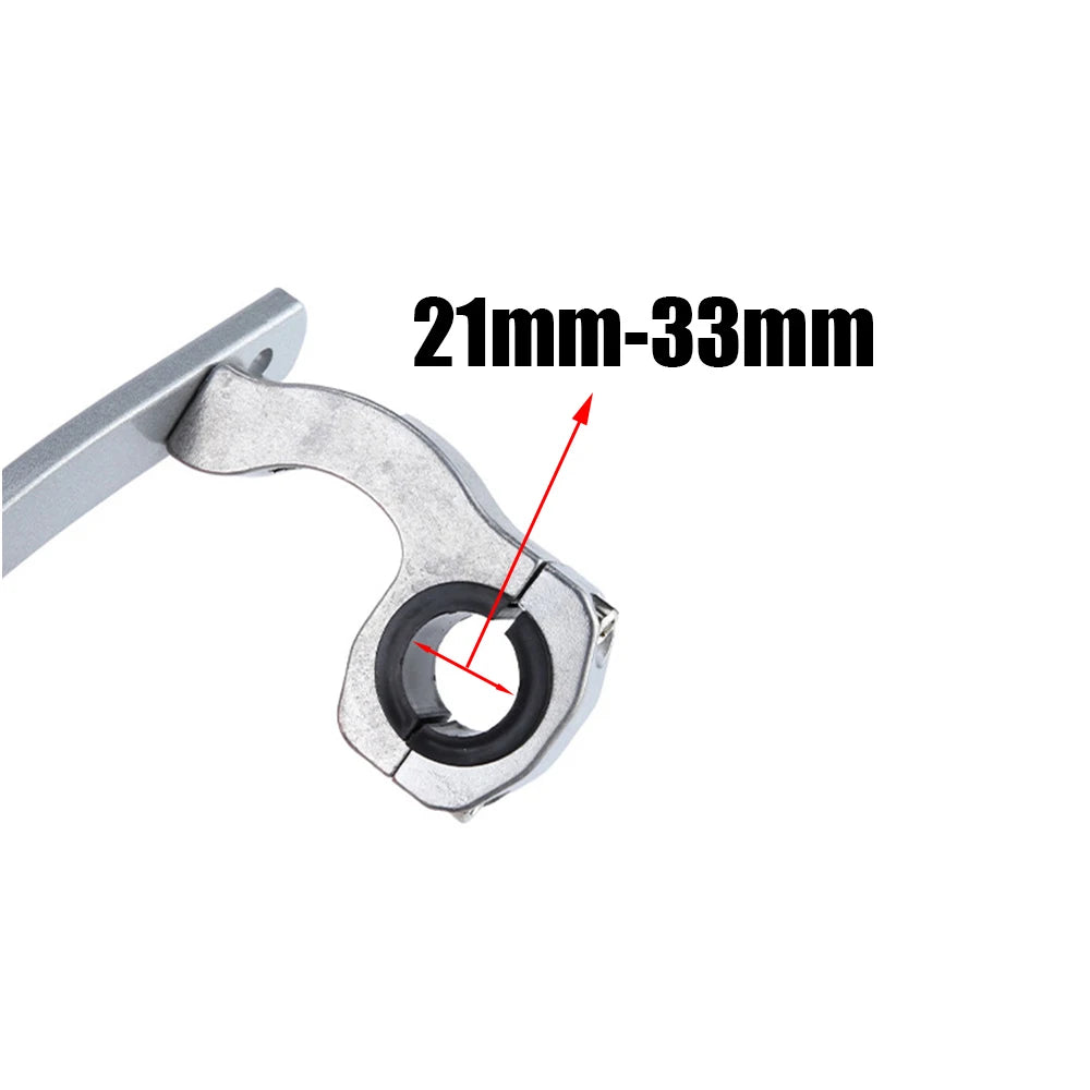 Motorcycle Handlebar Hand Guard Shield Protector - Universal Fit for Yamaha, Triumph Tiger, Honda, KTM