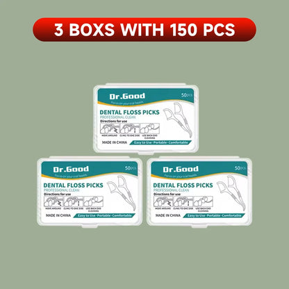 Dental Floss Picks - Oral Care Tools (50/150/300/600/1000 PCS Options)