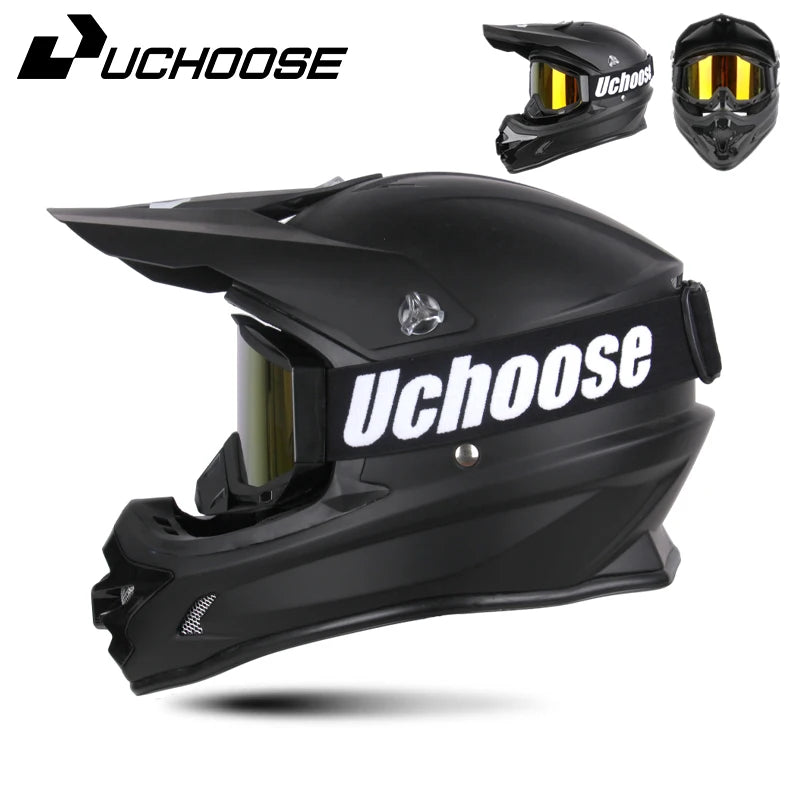 DOT Approved Motocross Helmet - Off-Road Racing Helmet for Men & Women (Downhill, Enduro, Cross)