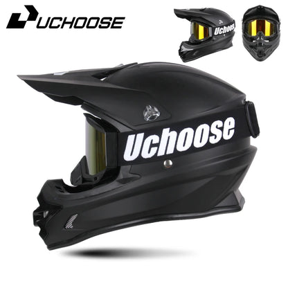 DOT Approved Motocross Helmet - Off-Road Racing Helmet for Men & Women (Downhill, Enduro, Cross)