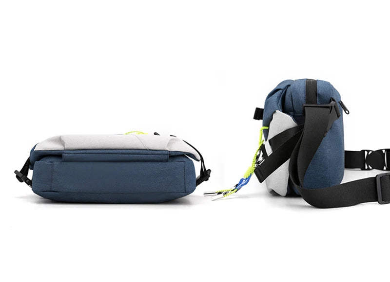 Premium Nylon Waist Pack - Unisex Crossbody Chest Bag for Outdoor & Travel