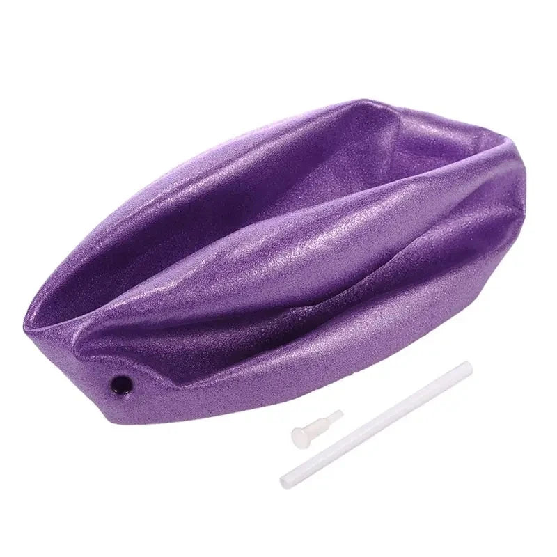 25cm Pilates Stability Ball - Premium PVC Exercise Ball for Yoga, Core Training & Balance