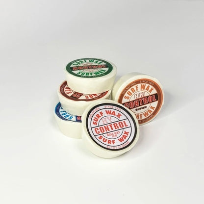 80G Surfboard Wax - Anti-Slip Formula for Warm/Tropical & Cold Water - Compatible with Surfboards, Skimboards & Skateboards