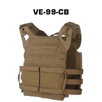 Tactical Sport Vest 2.0 - Breathable Adjustable Quick Release Nylon Carrier for Airsoft, Paintball & Outdoor Training
