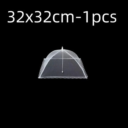 Foldable Mesh Food Cover - Pop-Up Umbrella Style Protector