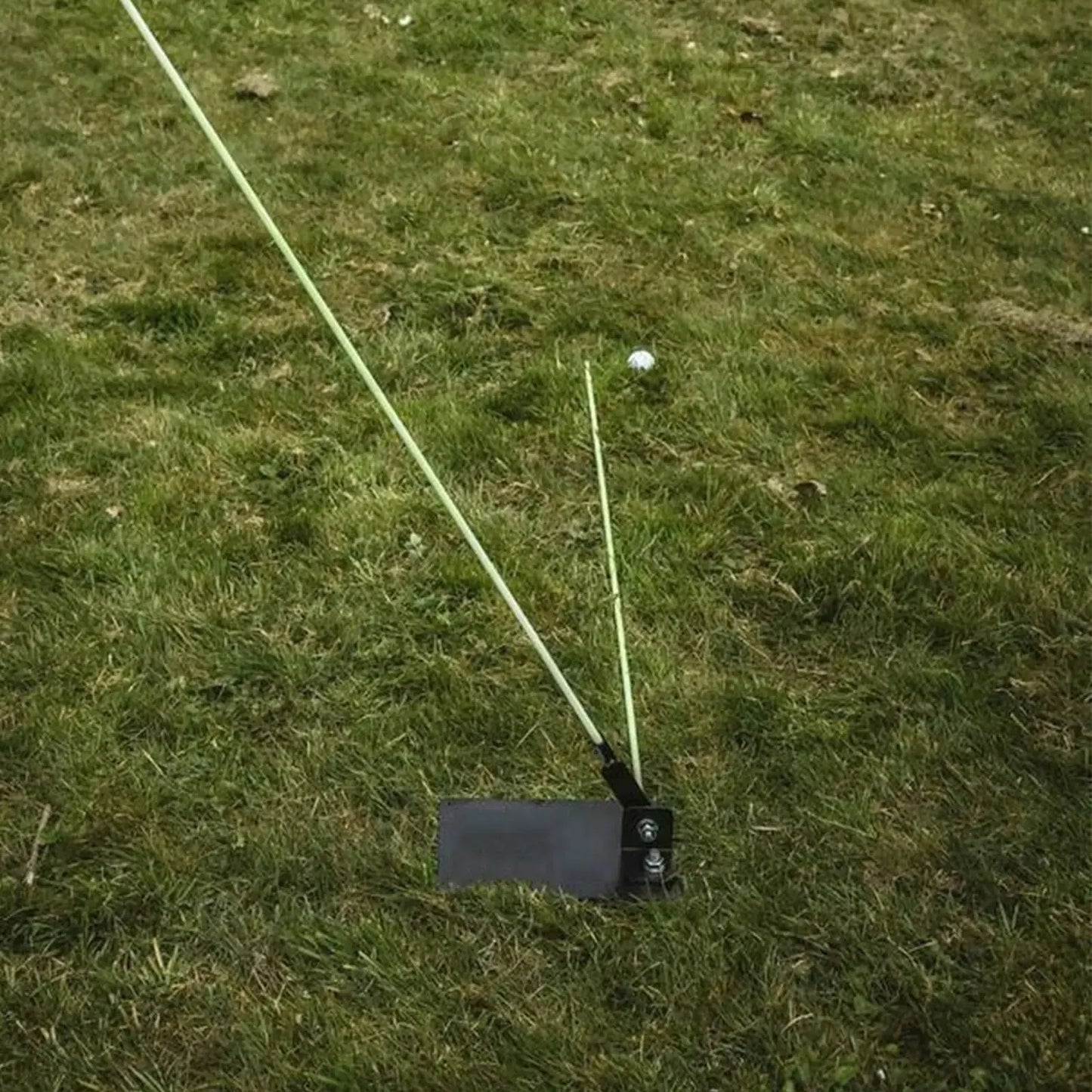 Golf Alignment Stick Holder - Swing Practice Plate - Plane Trainer - Training Aid