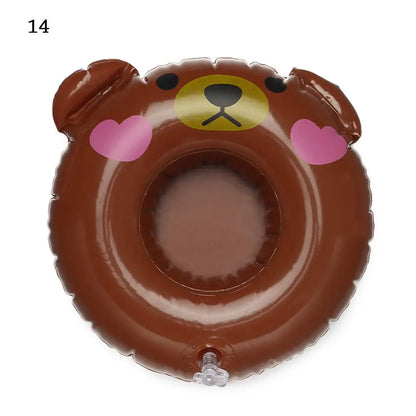 Inflatable Pool Cup Holder Float - Fun Drink Holder for Swimming Pool & Water Sports
