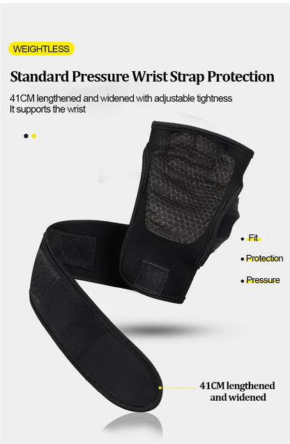 Premium Workout Gloves - Men & Women Fitness Training Gloves for Weightlifting, Bodybuilding & Gym with Wrist Palm Protection