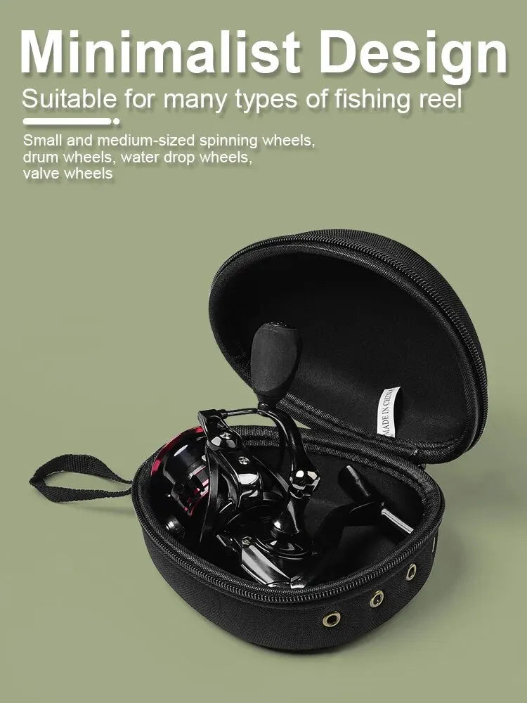 EVA Fishing Reel Protective Case - Universal Storage Bag for Drum, Spinning & Raft Reels