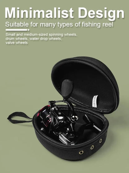 EVA Fishing Reel Protective Case - Universal Storage Bag for Drum, Spinning & Raft Reels
