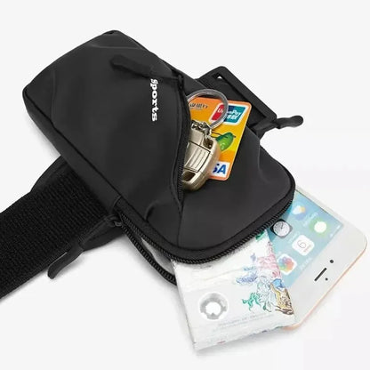 Universal Waterproof Sports Armband - PU Running Phone Holder for iPhone & Samsung - Jogging Arm Bag Accessory