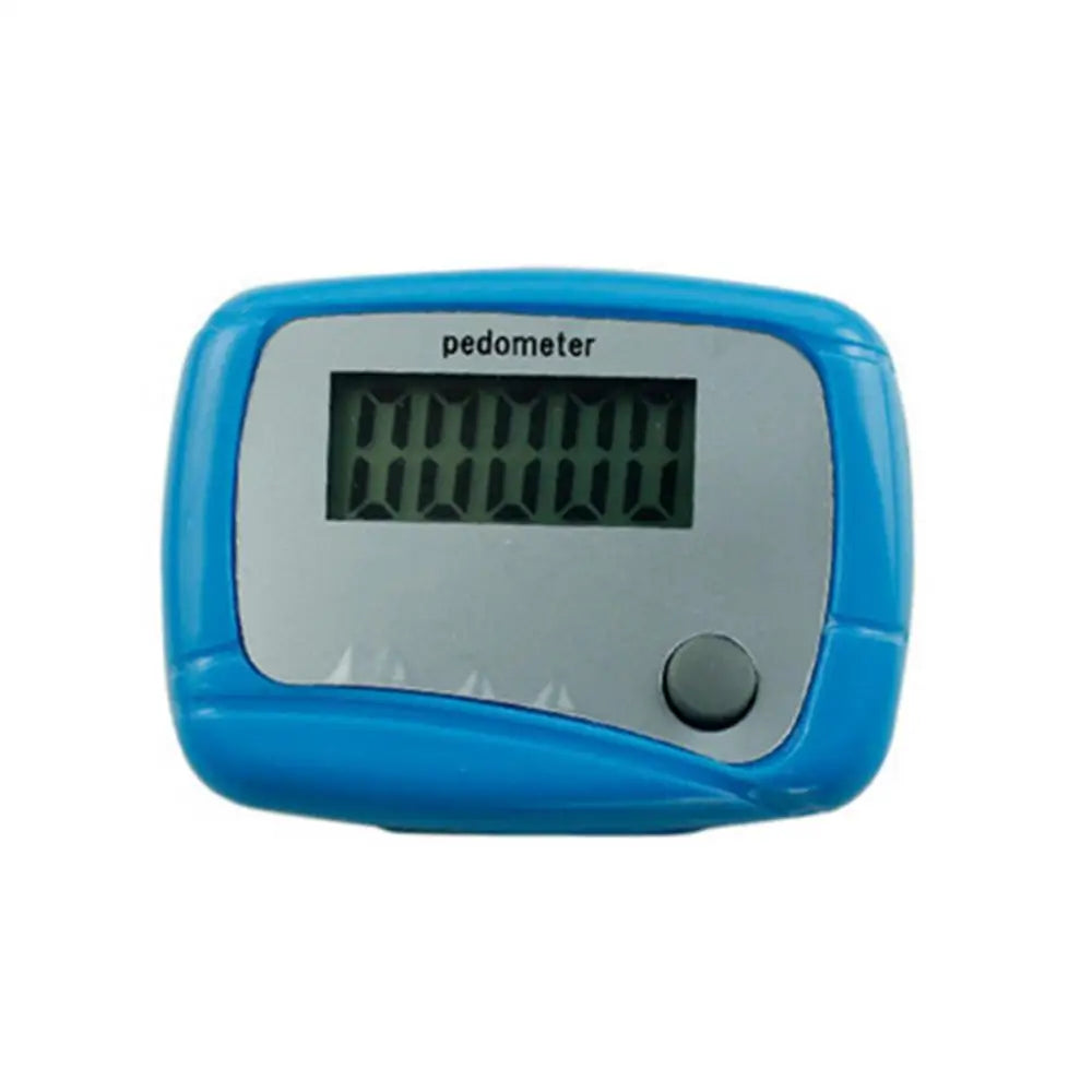 Compact Digital Step Counter - LCD Pedometer for Walking & Running