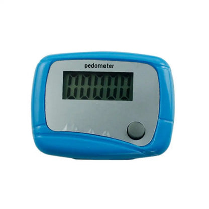 Compact Digital Step Counter - LCD Pedometer for Walking & Running