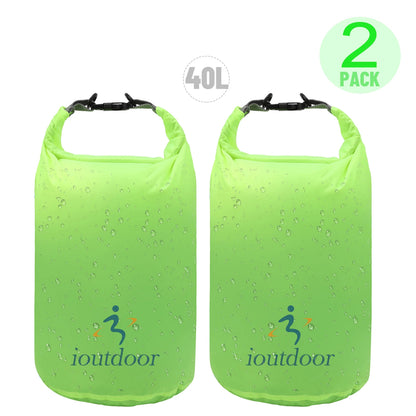 Waterproof Dry Bag 10L - Lightweight Combo Wet/Dry Bag for Kayaking Swimming Fishing Rafting - 210T Polyester