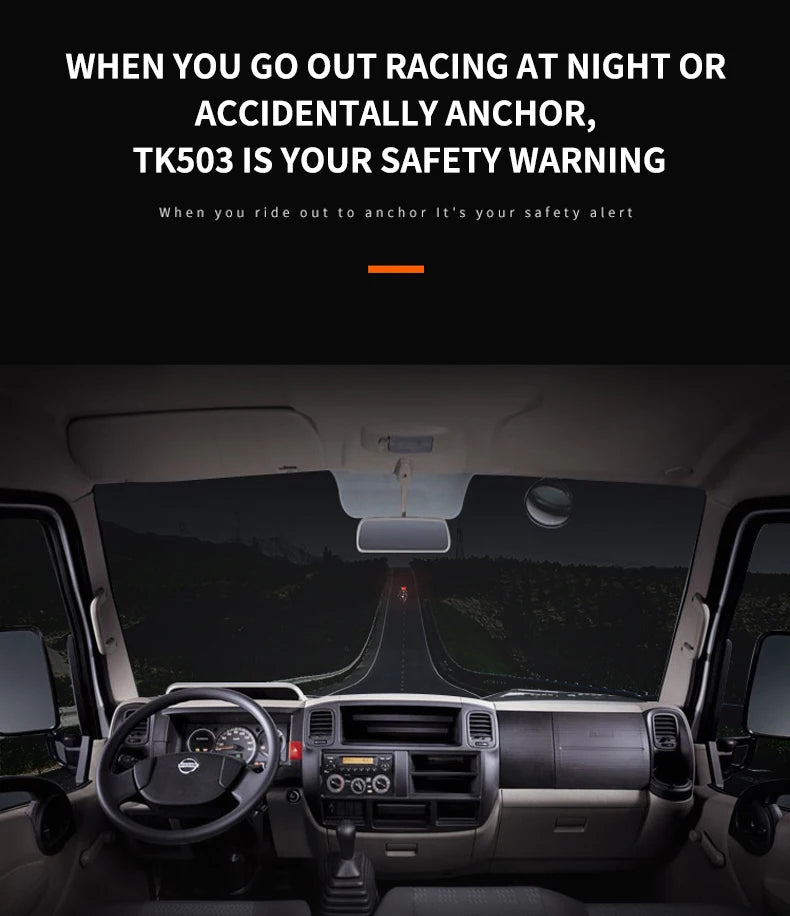 Waterproof LED Helmet Taillight - 4 Lamp Rechargeable Safety Warning Light for Motorcycle & Bicycle