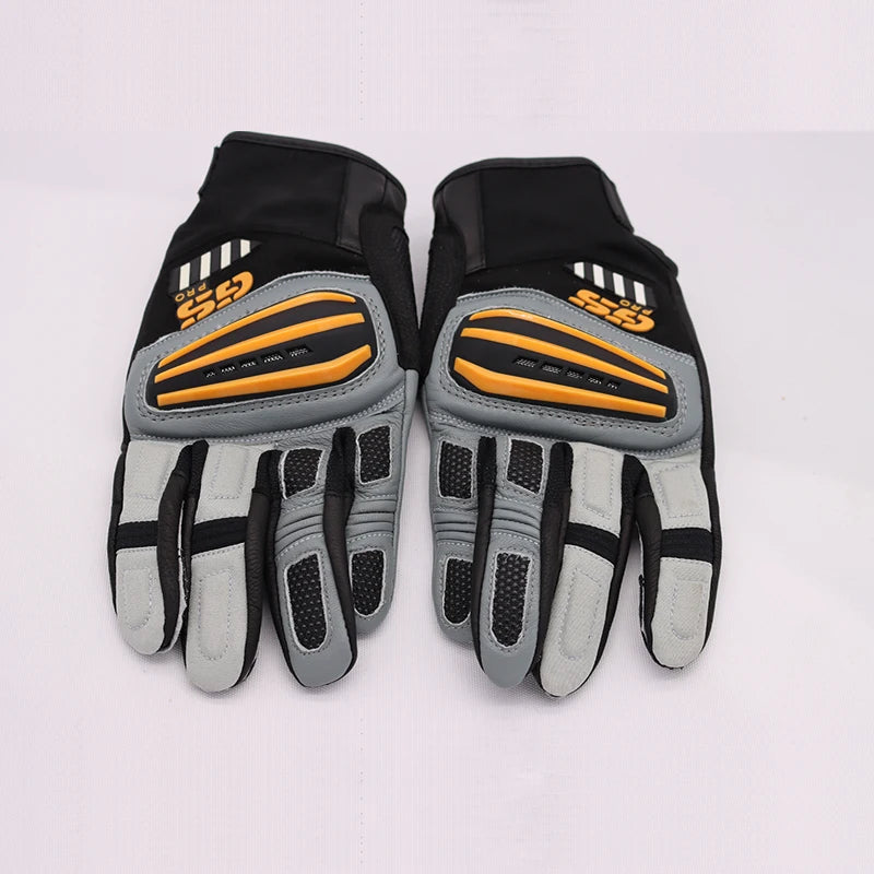 BMW Rally GS Motorcycle Racing Gloves - Touch Screen Off-Road Motocross Gloves