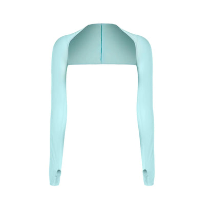 Ice Silk Cooling Arm Sleeves - Ultra-Thin UV Protection Long Gloves for Outdoor Golf & Sports | Breathable Sun Protection Hand Cover