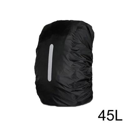 Waterproof Backpack Rain Cover - 20L-80L Reflective Outdoor Hiking Camping Bag Dust Cover for Men & Women