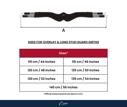 ExionPro 'AdaptLine' Wave Over Lay Girth - Matching Elastic