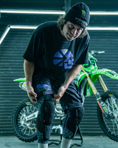 Slayco96 Knee Guard - Ghost Leopard