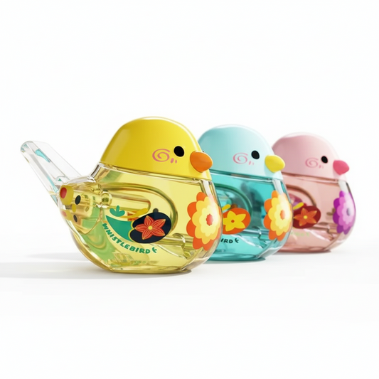 Water Bird Whistle Musical Training Toy for Infants & Children - Fillable Sound Instrument